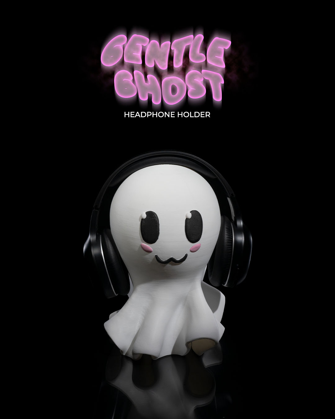 Gentle Ghost Headphone Holder